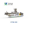 800-2000kg Corn Snack Food Twin Extruder Machine Equipmeni