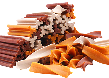Pet food snacks